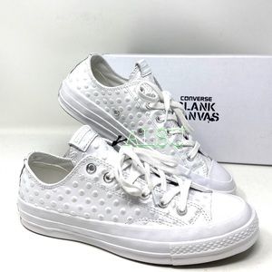 Converse Chuck 70 Low Blank Canvas NY Candy Dots Women's